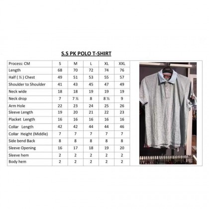 HANZO Men Polo Shirt Short Sleeve Polo Tee H Logo Polo T-shirt Baju Collar Lelaki - Beige/Grey/Navy-106773